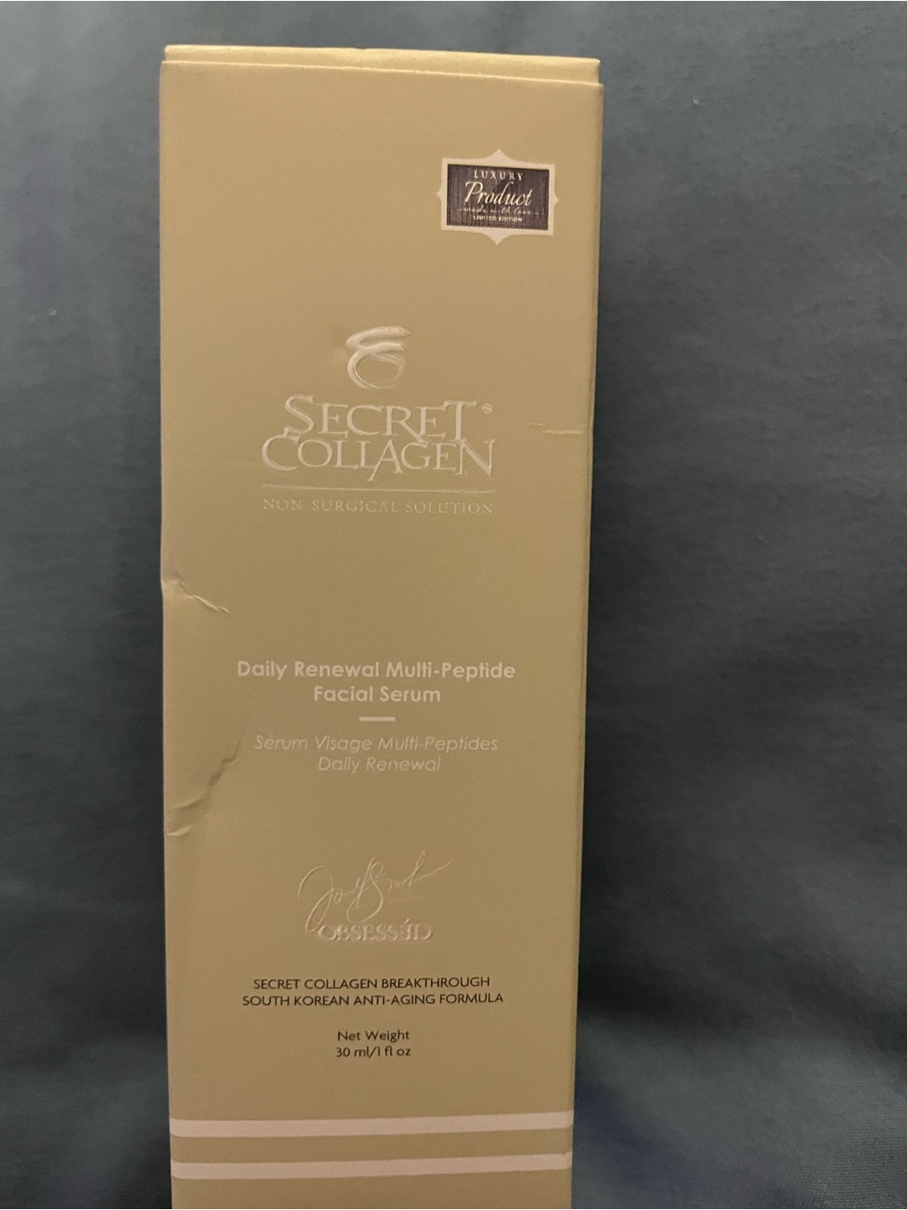 Daily Renewal Multi-Peptide Facial Serum — Cream